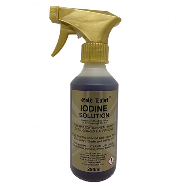 GOLD LABEL IODINE SPRAY